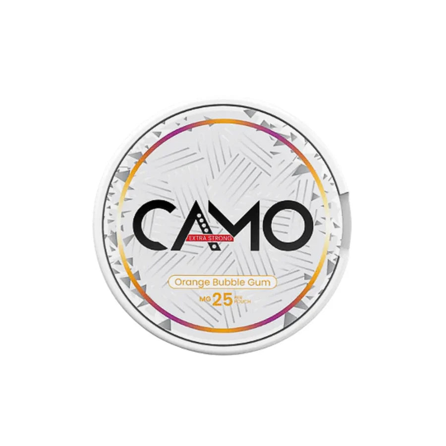 CAMO Orange Bubble Gum Extra Strong, 25mg